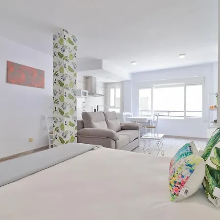 Nice Studio Torre Del Mar Beach Apartment *